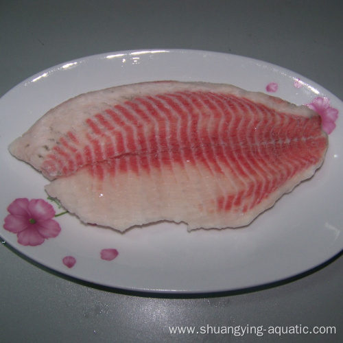 Frozen Tilapia Fillets Fish With Vaccum Pack